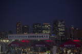 花火前の梅田の夜景